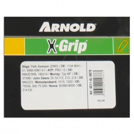 ARNOLD X-Grip Keilriemen 4L 870